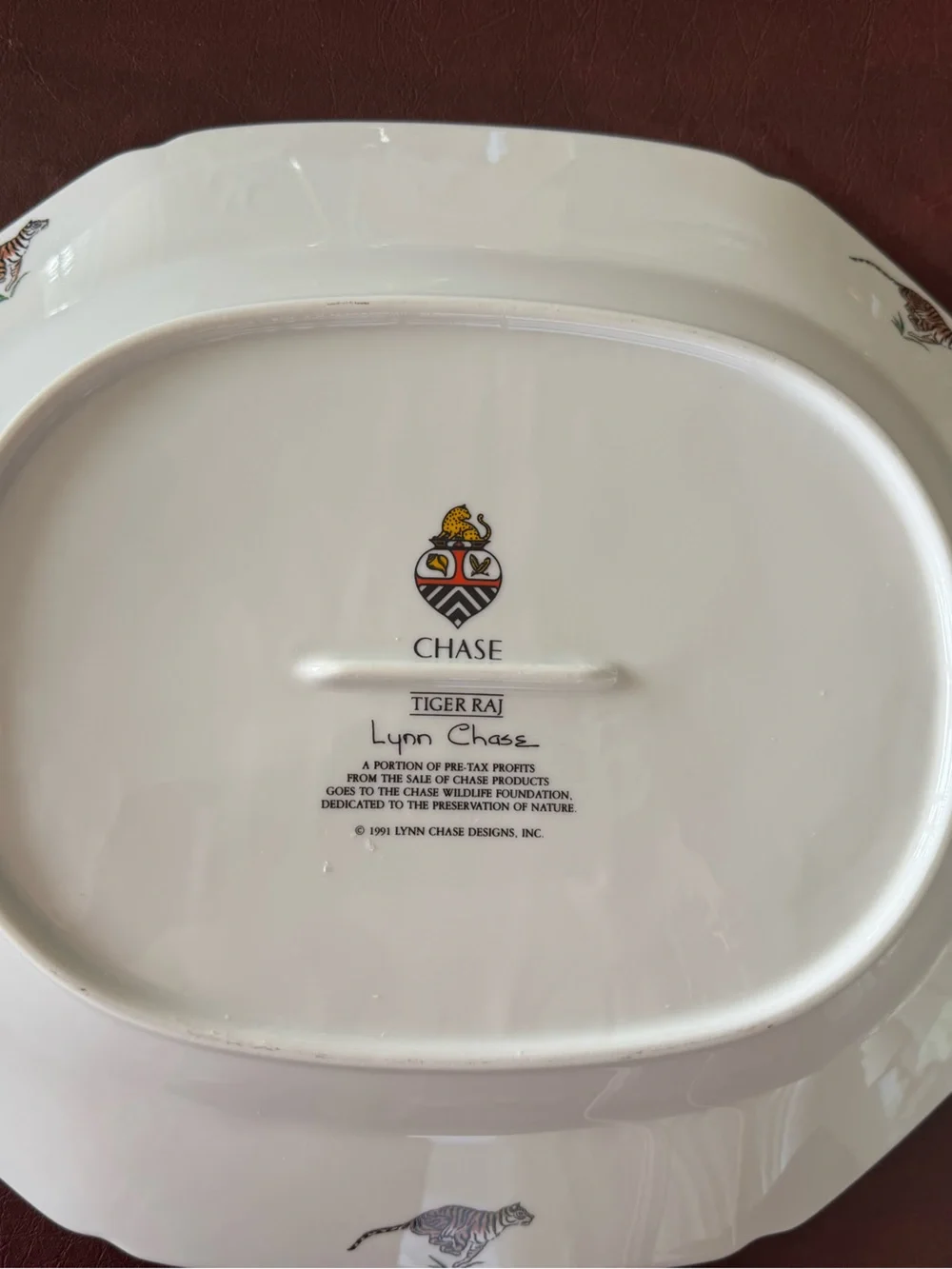 Lynn Chase Tiger Raj Serving Platter